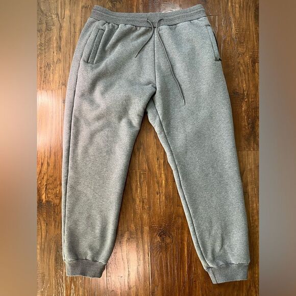 Fur Fleeced Men’s Gray Sweatpants XXL - Picture 1 of 9